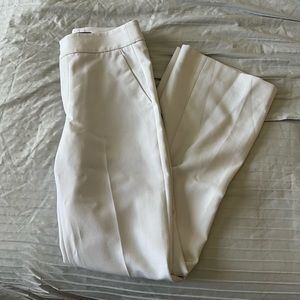 Aritzia Effortless Pant Dupe - white wide leg trouser banana republic
